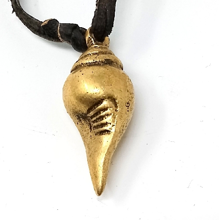 Colgante metal Caracola