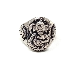 Anillo de plata "Ganesh"