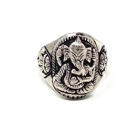 Anillo de plata "Ganesh"