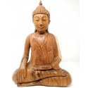 Buda de madera Thai- 45 cms.