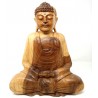 Buda de madera 40 cms. Dhyana mudra