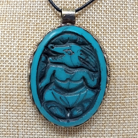 Medallón animista colgmet261