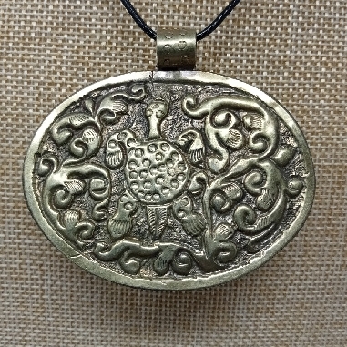 Medallón animista colgmet262