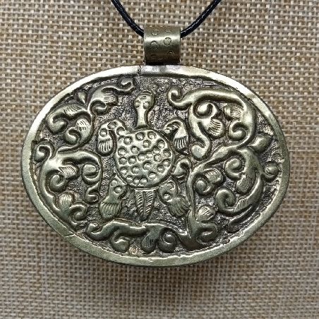 Medallón animista colgmet262