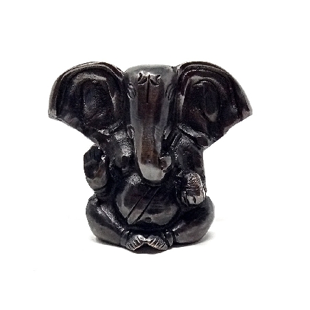 Ganesh bronce oscuro 8 cms.