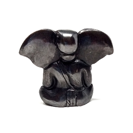 Ganesh bronce oscuro 8 cms.