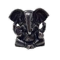 Ganesh bronce oscuro 9 cms.