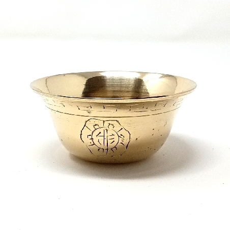 Cuenco de ofrendas bronce 9,5 cms.