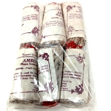 "Ámbar" Incienso trenzado- pack ahorro