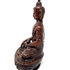 Shakiamuni bronce oscuro 21 cms 2