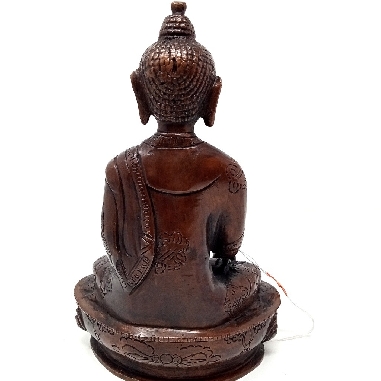 Shakiamuni bronce oscuro 21 cms