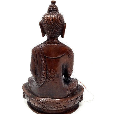 Shakiamuni bronce oscuro 21 cms