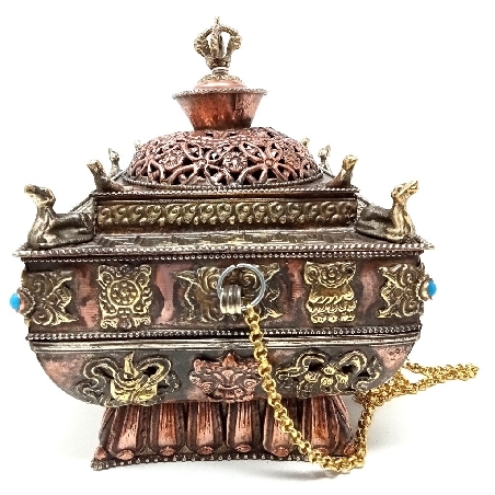 Incensario para colgar cuadrado extra.