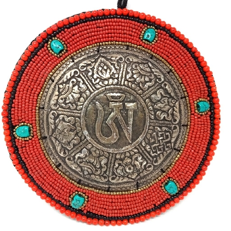 Signos auspiciosos en metal 25 cms.