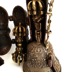 campana-5-metales-dorje-con-funda-metal 2