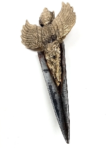 Furba de bronce y acero 24 cms. 2