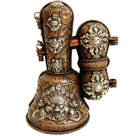 campana-5-metales-dorje-con-funda-metal