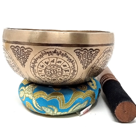 Cuenco símbolos láser 11 cms.