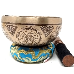 Cuenco símbolos láser 12 cms. 2