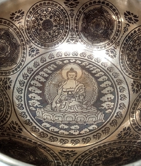 Cuenco símbolos láser 800-1000 grs.