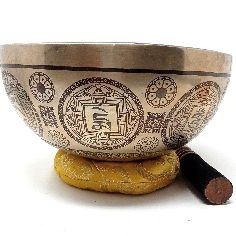 Cuenco símbolos láser 19-20 cms.