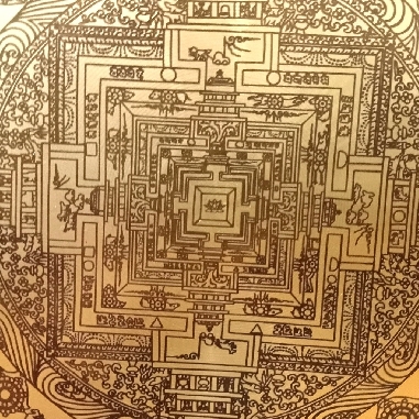 Gong nepalí 51 cms "Kalachakra/7 chakras"