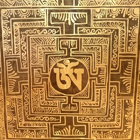 Gong Tam Tam 50 cms. "Om - Kalachakra" Gong Tam Tam 50 cms. "Om - Kalachakra"