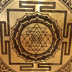 Gong Tam Tam 50 cms. "Shree Yantra/Buda" 2