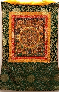 Mandala con brocado 80 x 50 cms. tk403