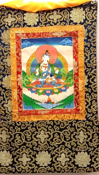 Vajrasattva con brocado mediano