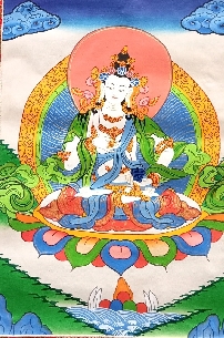 Vajrasattva con brocado mediano 2