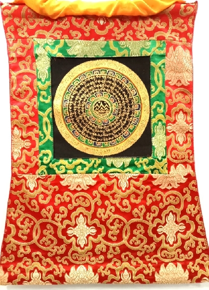 Mandala con brocado 55 x 40 cms. tk414