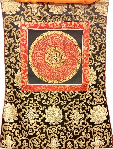 Mandala con brocado 55 x 40 cms. tk418
