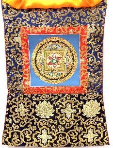 Mandala con brocado 55 x 40 cms. tk419