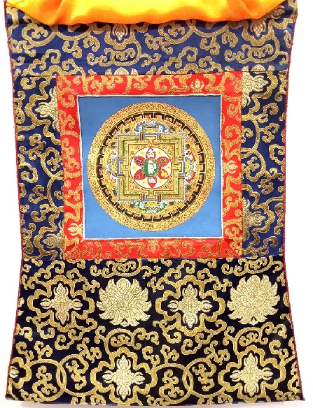 Mandala con brocado 55 x 40 cms. tk419