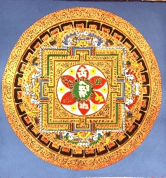 Mandala con brocado 55 x 40 cms. tk419 2