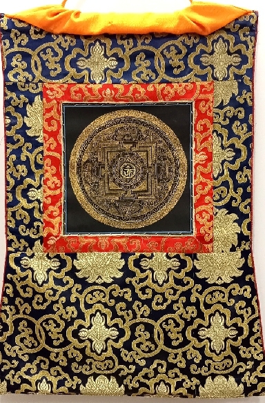 Mandala con brocado 55 x 40 cms. tk423