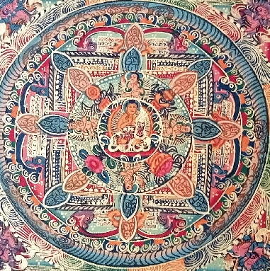 Mandala 53 x 42 cms. tk427