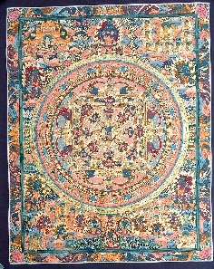 Mandala 53 x 42 cms. tk428