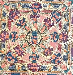 Mandala 53 x 42 cms. tk428 2