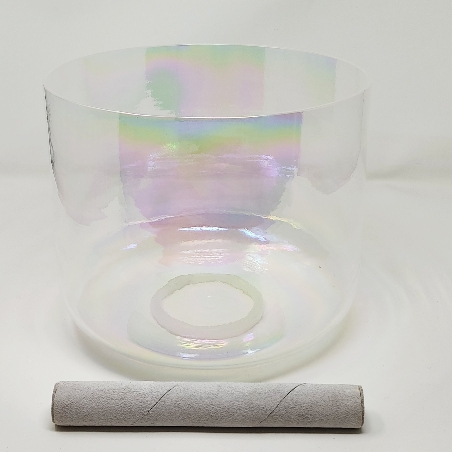 Cuenco de cuarzo cósmico 22,5 cms.