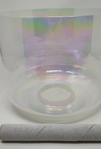 Cuenco de cuarzo cósmico 22,5 cms.