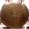 Gong nepalí 45 cms.- "Doble dorje- mantra"