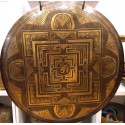 Gong nepalí 53 cms.- "Mandala" + funda