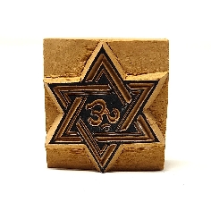 Sello Estrella con Om
