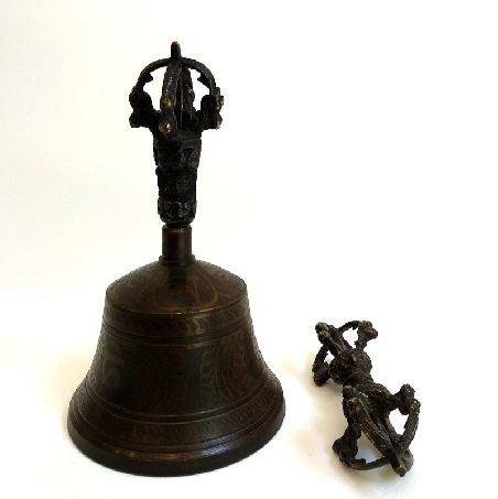 campana tibetana + dorje
