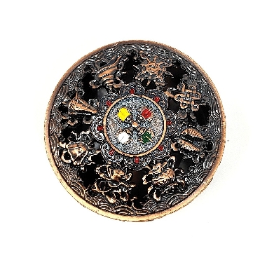 Incensario signos auspiciosos pequeño