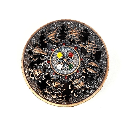 Incensario signos auspiciosos pequeño