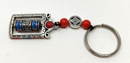 Llavero "Rueda de oración con marco"