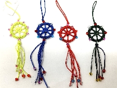 Llavero "Dharmachakra" colores pequeños- set 3